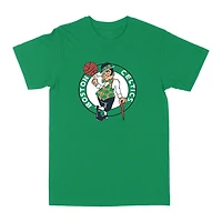 T-shirt vert avec logo Boston Celtics sous licence officielle NBA