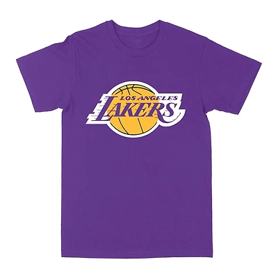 T-shirt violet avec logo des Los Angeles Lakers sous licence officielle NBA