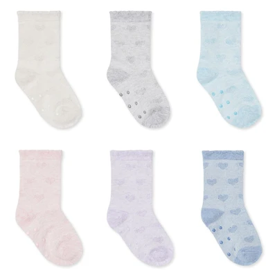 George Baby Girls' Socks 6-Pack