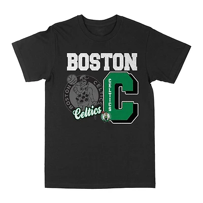 NBA Officially Licensed Boston Celtics Vintage Black T-Shirt