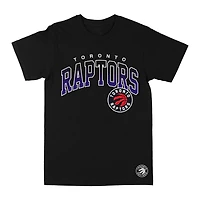 T-shirt noir délavé des Raptors de Toronto sous licence officielle NBA