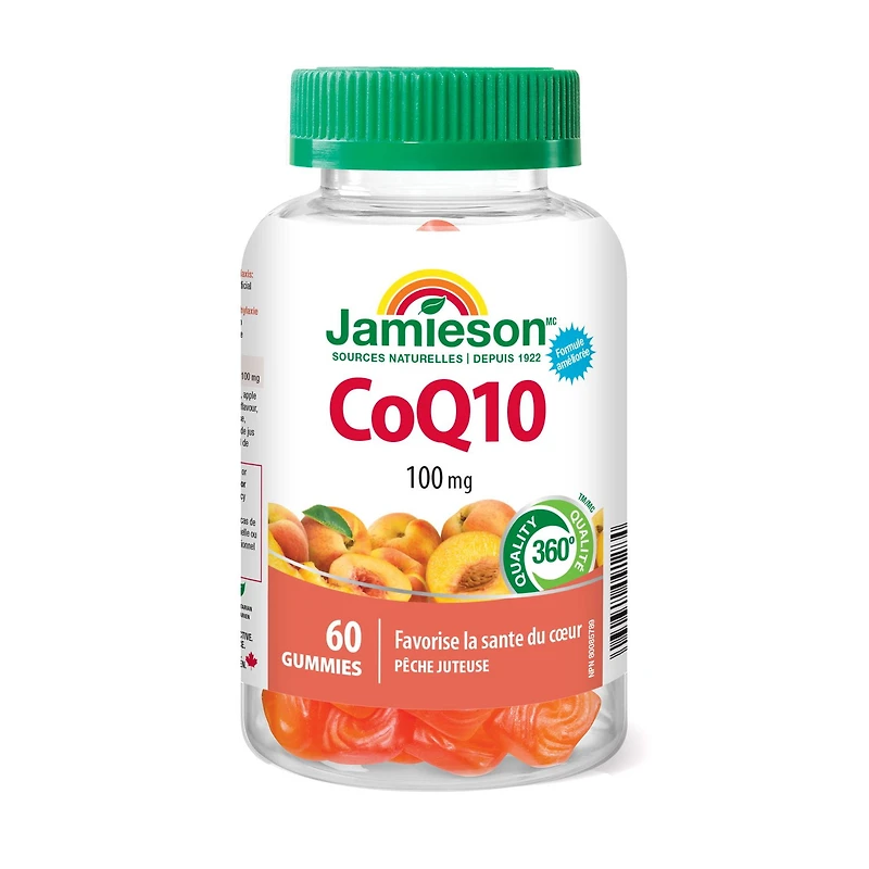 Jamieson CoQ10 Gummies, 100 mg, 60 Count