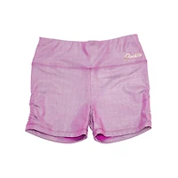 Justice Girls Purple Active Compression Shorts