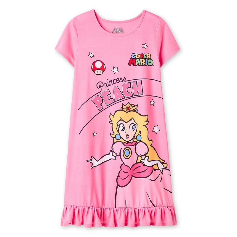 Super Mario Girls' Princess Peach Nightgown