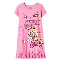Super Mario Girls' Princess Peach Nightgown