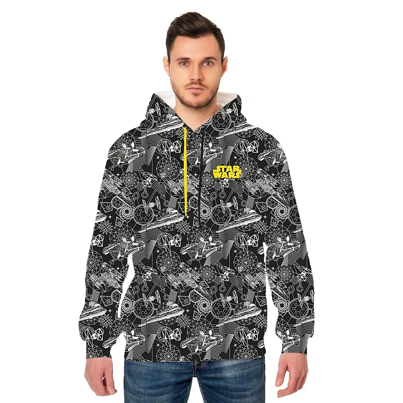Sweat à capuche Star Wars Geo Ships pour homme