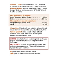 Jamieson Collagène Antirides Liquide Saveur de Fraise 420 ml