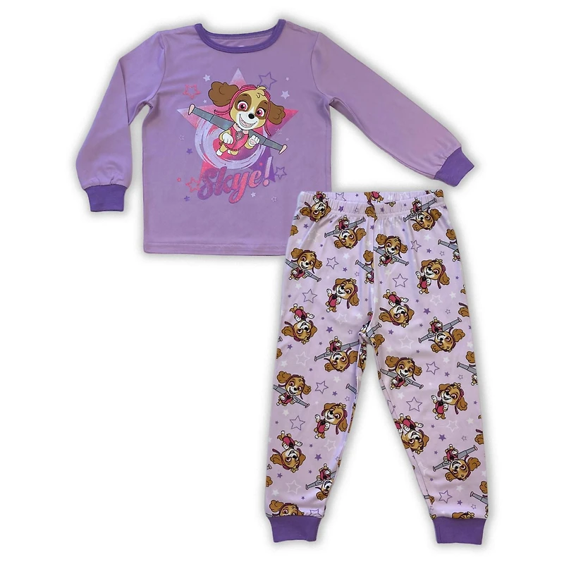 La Pat'Patrouille Ensemble de pyjama 2 pièces doux et confortable pour fille
