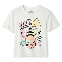 T-shirt Pikachu Pokémon pour filles