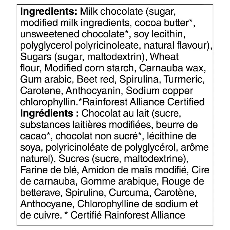 Smarties Share Size Candy Coated Milk Chocolate