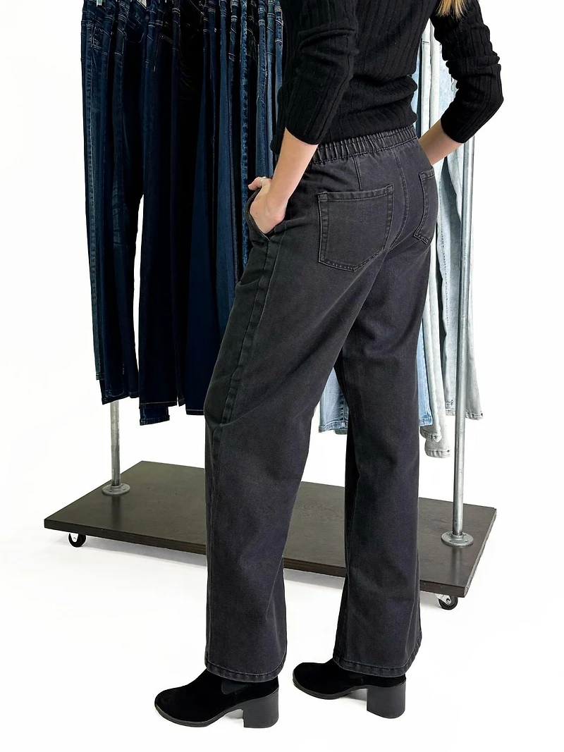 Jeaniologie™ Femme JN À ENFILER NOIR