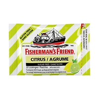 Pastilles antitussives sans sucrose de Fisherman's Friend 22 losanges, agrûmes