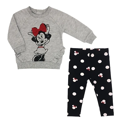 Disney Minnie Mouse ensemble legging pour filles