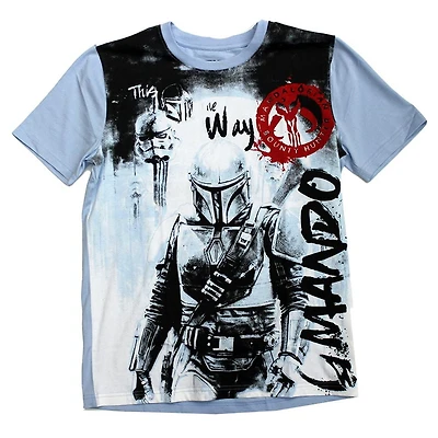 Men's license Mandalorian T shirt