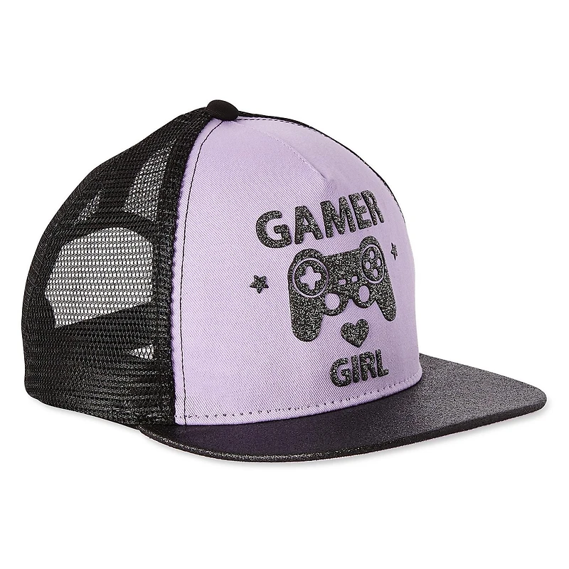 Casquette de baseball avec imprimé scintillant George pour filles