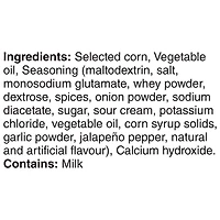 Fritos Hoops Jalapeño Corn Chips, 150g