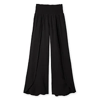 No Boundaries Women's Crinkled Pant Cover-Up