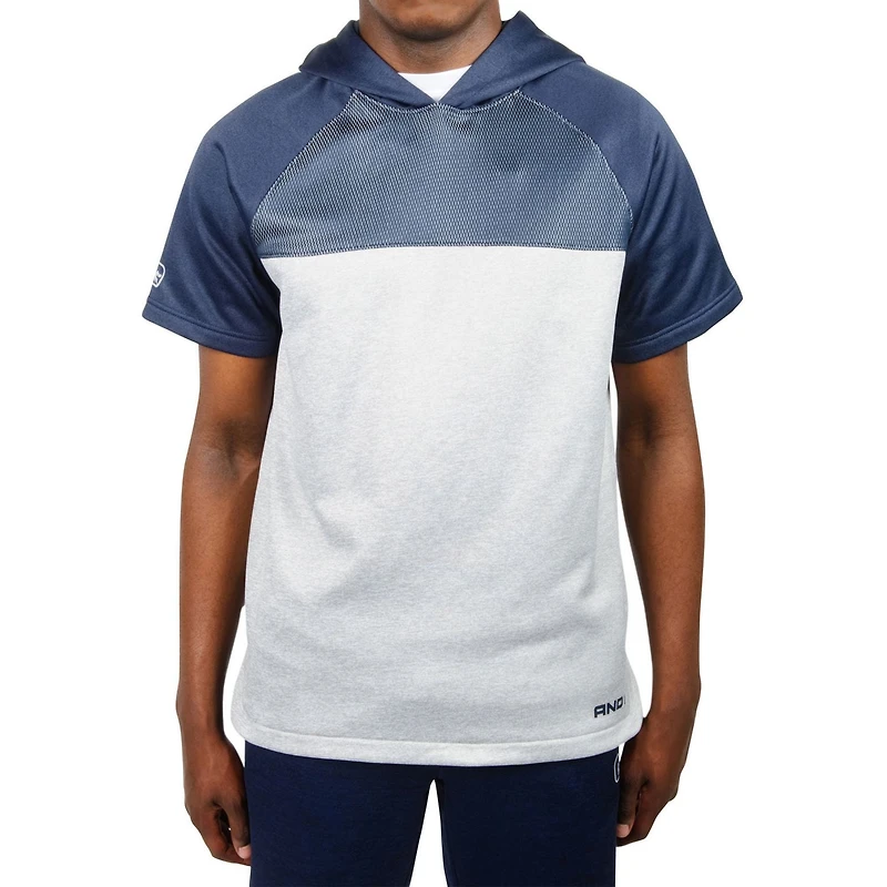 Chandail à capuche et  à manches courtes Poteau Haut pour hommes AND1