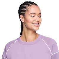 Chandail à encolure ras du cou en tricot doux Athletic Works pour femmes