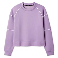 Athletic Works Women's Crew-Neck Soft Knit Pullover