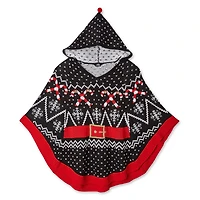 Chandail de style poncho au thème de Noël George Plus pour femmes