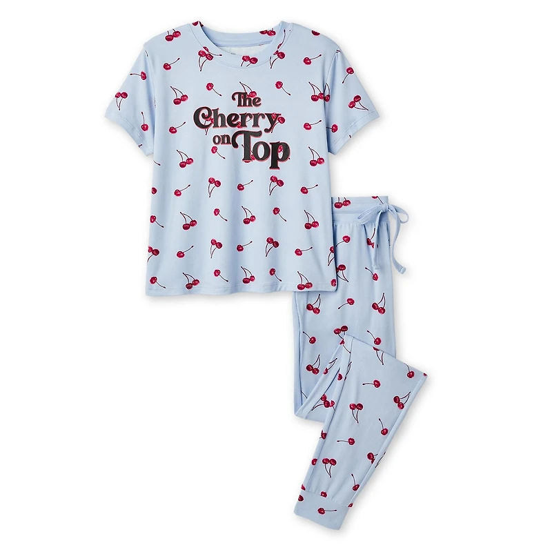 Pyjama 2 pièces No Boundaries pour femmes