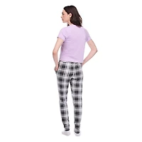 No Boundaries Women's Two Piece Pajama Set