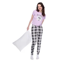 No Boundaries Women's Two Piece Pajama Set