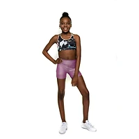 Justice Girls Splattered Reversible Sports Bra
