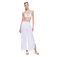 Pantalon de plage froissé No Boundaries pour femmes