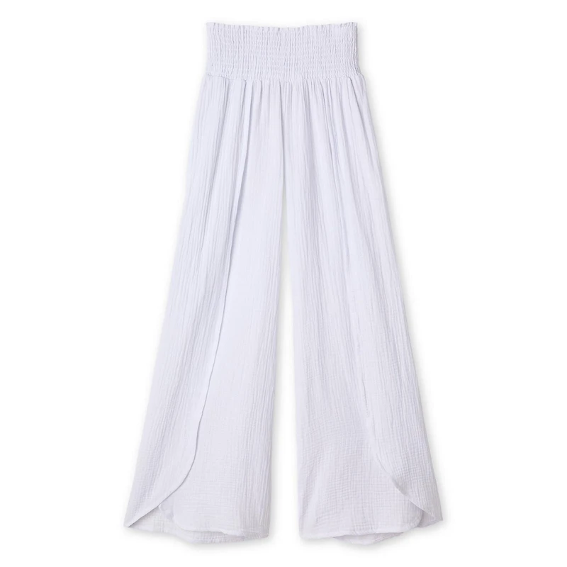 Pantalon de plage froissé No Boundaries pour femmes