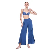 No Boundaries Women's Tie Front Bikini Top