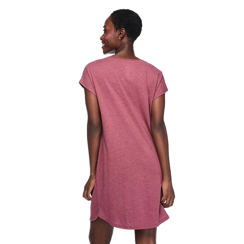 Chemise de nuit à encolure en V George pour femmes