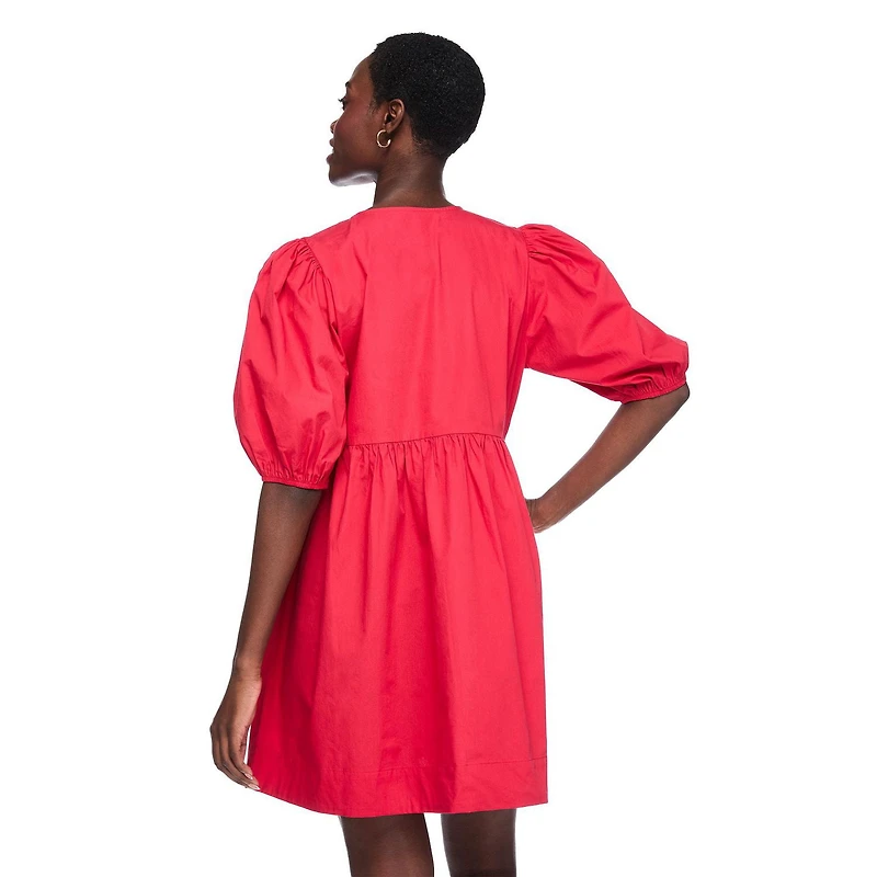 George Women's Bow Front Poplin Dress