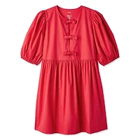 George Women's Bow Front Poplin Dress