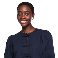 George Women's Bow Front Poplin Dress