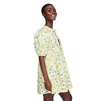 Robe en popeline avec boucle à l’avant George pour femmes
