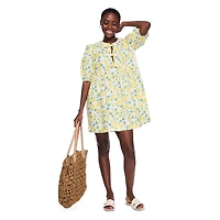 Robe en popeline avec boucle à l’avant George pour femmes