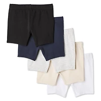 Lot de 5 shorts vélo George pour bébés filles