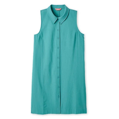 Iyla Women's Sleeveless Linen Shift Dress