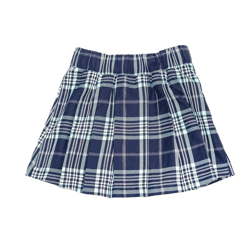 Jupe à carreaux marine française Justice Girls