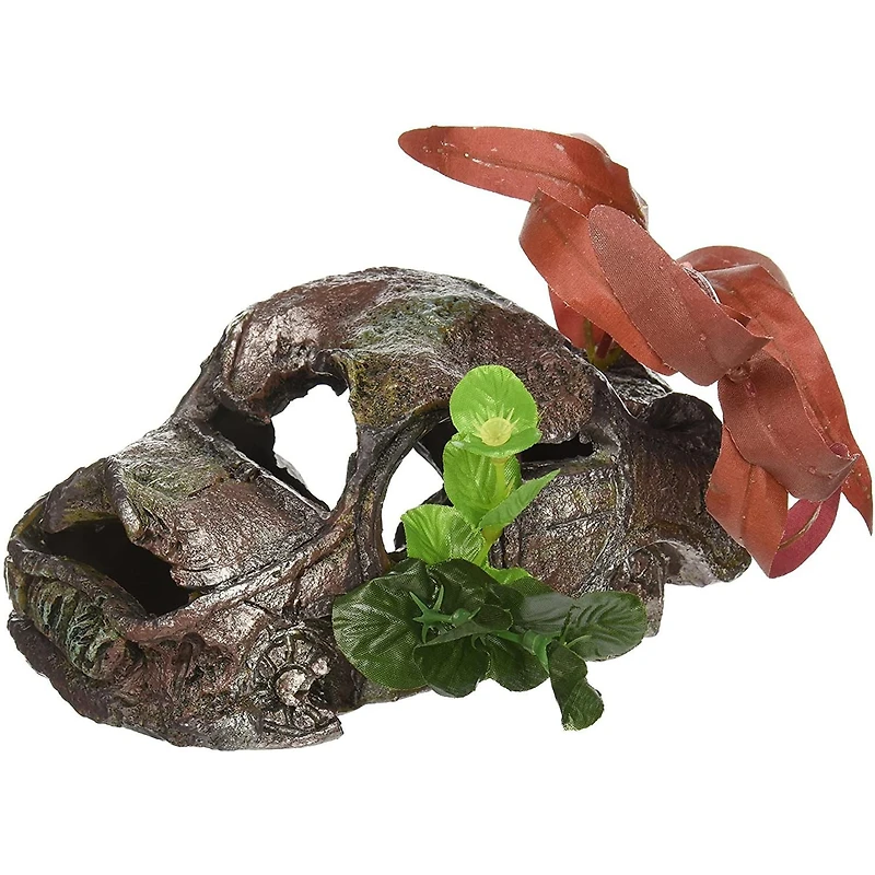 Vieille bagnole de petit format avec plante de Penn Plax