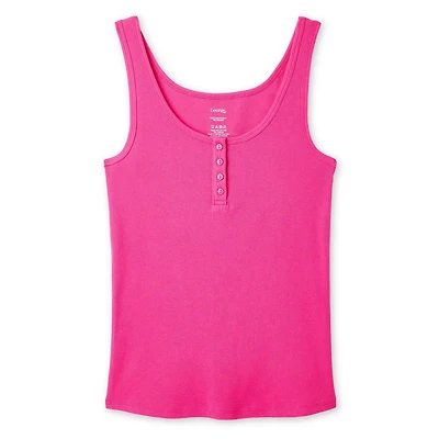 George Women's Henley Tank Top