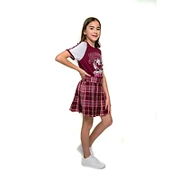 Justice Girls EST.04 Bear Short Sleeve T-Shirt
