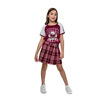 Justice Girls EST.04 Bear Short Sleeve T-Shirt