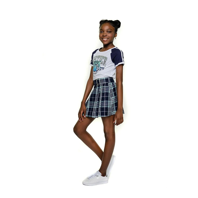 Justice Girls Cold Tiger T-shirt à manches courtes