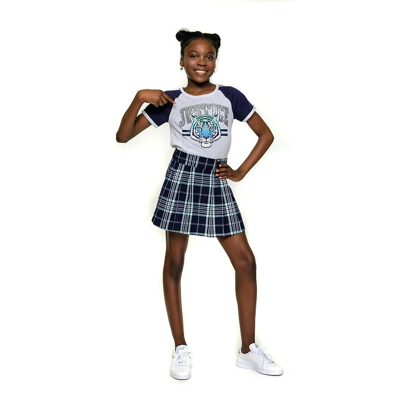 Justice Girls Cold Tiger T-shirt à manches courtes