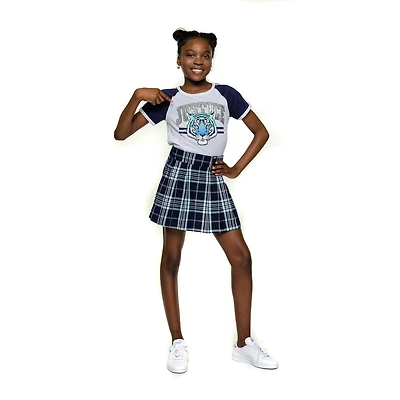 Justice Girls Cold Tiger T-shirt à manches courtes