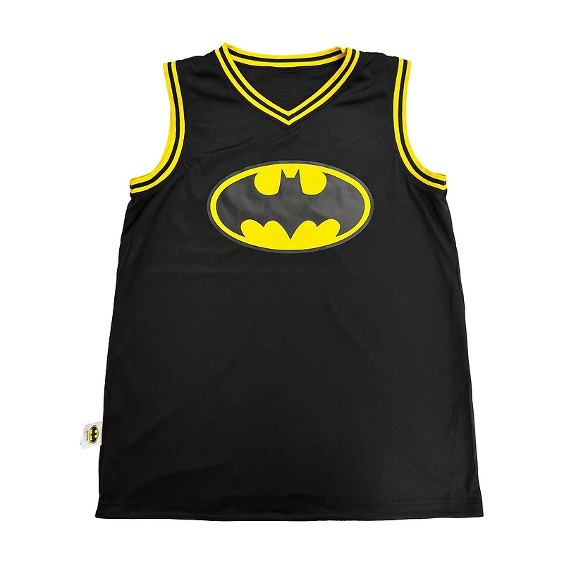 Mens Batman Logo Reversible Basketball Jersey