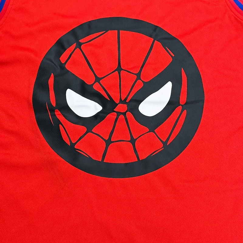 Marvel Maillot de basket-ball réversible Spider-Man des années 90 pour homme